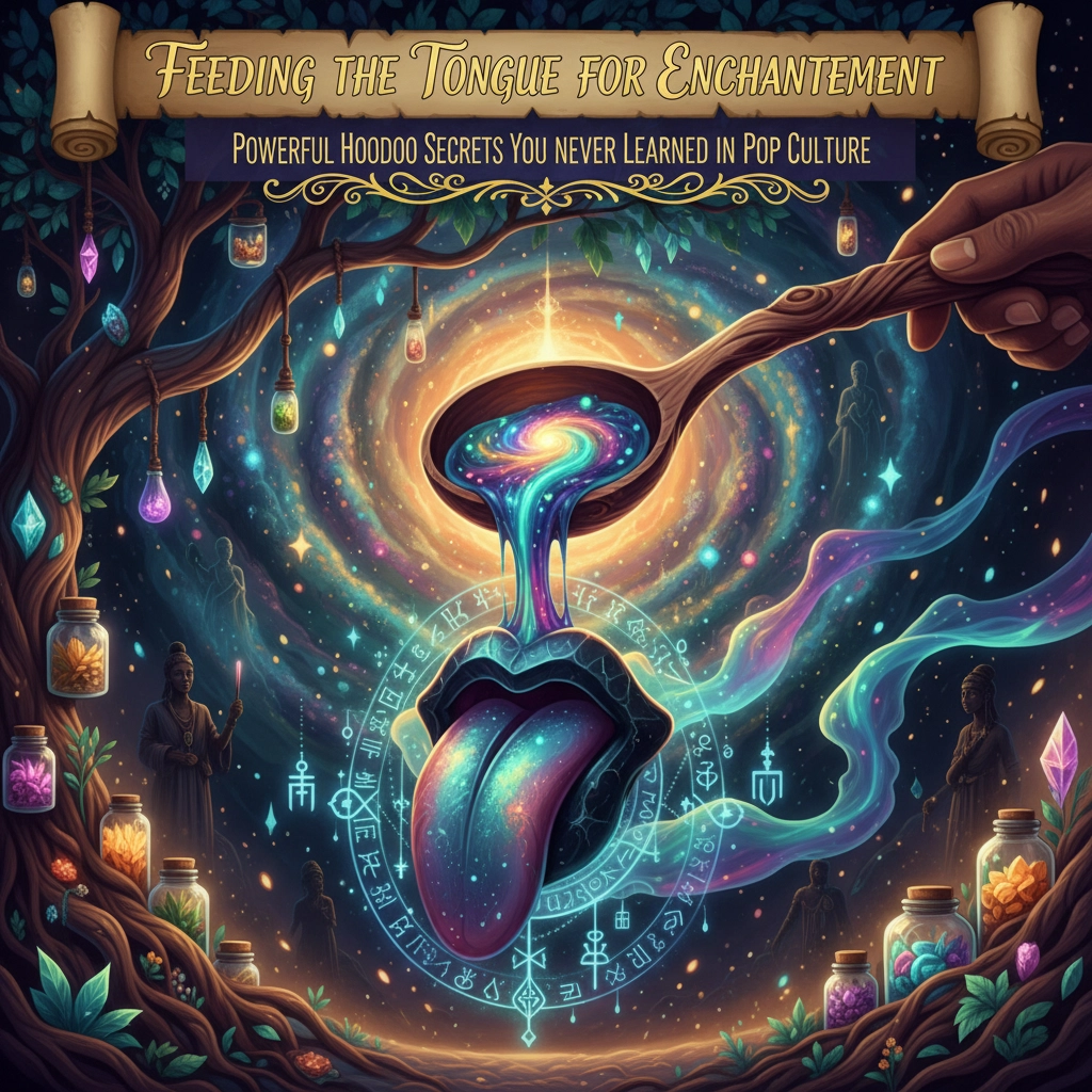 Feeding the Tongue for Enchantment: Powerful Hoodoo Secrets You Never Learned in Pop Culture